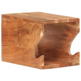 Falra szerelhető tömör akácfa kerékpártartó 35 x 25 x 25 cm Falra szerelhető tömör akácfa kerékpártartó 35 x 25 x 25 cm