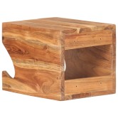 Falra szerelhető tömör akácfa kerékpártartó 35 x 25 x 25 cm Falra szerelhető tömör akácfa kerékpártartó 35 x 25 x 25 cm