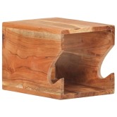 Falra szerelhető tömör akácfa kerékpártartó 35 x 25 x 25 cm Falra szerelhető tömör akácfa kerékpártartó 35 x 25 x 25 cm