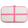 Rózsaszín pvc felfújható tornamatrac pumpával 60 x 100 x 20 cm