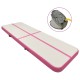 Rózsaszín pvc felfújható tornamatrac pumpával 500 x 100 x 15 cm Rózsaszín pvc felfújható tornamatrac pumpával 500 x 100 x 15 cm