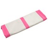 Rózsaszín pvc felfújható tornamatrac pumpával 500 x 100 x 15 cm