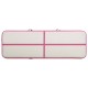 Rózsaszín pvc felfújható tornamatrac pumpával 500 x 100 x 15 cm Rózsaszín pvc felfújható tornamatrac pumpával 500 x 100 x 15 cm