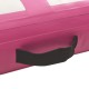 Rózsaszín pvc felfújható tornamatrac pumpával 500 x 100 x 15 cm Rózsaszín pvc felfújható tornamatrac pumpával 500 x 100 x 15 cm
