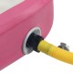 Rózsaszín pvc felfújható tornamatrac pumpával 500 x 100 x 15 cm Rózsaszín pvc felfújható tornamatrac pumpával 500 x 100 x 15 cm