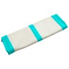 Zöld pvc felfújható tornamatrac pumpával 300 x 100 x 20 cm