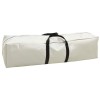 Zöld pvc felfújható tornamatrac pumpával 400 x 100 x 20 cm