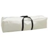 Zöld pvc felfújható tornamatrac pumpával 500 x 100 x 20 cm