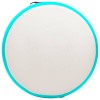 Zöld pvc felfújható tornamatrac pumpával 100 x 100 x 10 cm