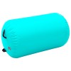 Zöld pvc felfújható tornahenger pumpával 100 x 60 cm