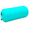 Zöld pvc felfújható tornahenger pumpával 120 x 90 cm
