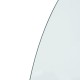 Félkör alakú kandallóüveglap 800 x 600 mm Félkör alakú kandallóüveglap 800 x 600 mm