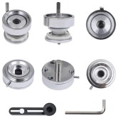 Kitűzőkészítő gép forgó lyukasztóval 500 db 37 mm-es kitűzővel Kitűzőkészítő gép forgó lyukasztóval 500 db 37 mm-es kitűzővel