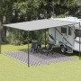 Antracitszürke és fehér hdpe sátorszőnyeg 400x500 cm