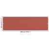 Terrakotta hdpe erkélyparaván 120 x 400 cm