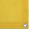 Sárga hdpe erkélyparaván 90 x 400 cm