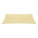 Bézs hdpe napvitorla 160 g/m² 3 x 6 m Bézs hdpe napvitorla 160 g/m² 3 x 6 m