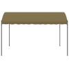 Tópszínű pavilon 4 x 3 x 2,6 m 180 g/m²