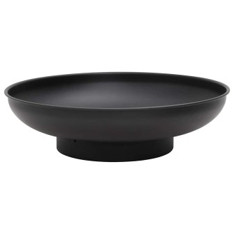 Acél tűztál 57 cm