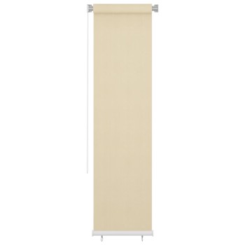 Krémszínű kültéri hdpe roló 60 x 230 cm
