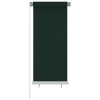 Sötétzöld kültéri hdpe roló 60 x 140 cm