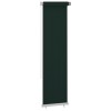 Sötétzöld kültéri hdpe roló 60 x 230 cm
