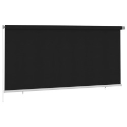 Fekete kültéri roló 300 x 140 cm