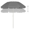 Antracitszürke strandnapernyő 300 cm