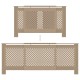 Mdf radiátorburkolat 205 cm
