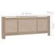 Mdf radiátorburkolat 205 cm