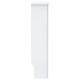 Fehér mdf radiátorburkolat 78 cm