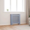 Szürke mdf radiátorburkolat 78 cm