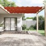 Terrakotta oxford-szövet függőleges napellenző 100 x 1000 cm