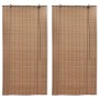 2 db barna bambusz redőny 150 x 220 cm
