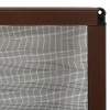 Barna alumínium pliszé ablakszúnyogháló 120 x 120 cm