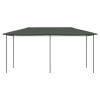 Antracitszürke pavilon 2,98 x 5,3 x 2,59 m 160 g/m²