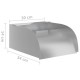 304-es rozsdamentes acél vízesés led-ekkel 30 x 34 x 14 cm 304-es rozsdamentes acél vízesés led-ekkel 30 x 34 x 14 cm