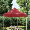 Burgundi vörös tető partisátorhoz 2 x 2 m 270 g/m²