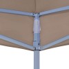 Tópszínű tető partisátorhoz 4 x 3 m 270 g/m²