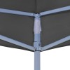 Antracitszürke tető partisátorhoz 4,5 x 3 m 270 g/m²