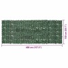 Sötétzöld leveles erkélyparaván 400 x 150 cm
