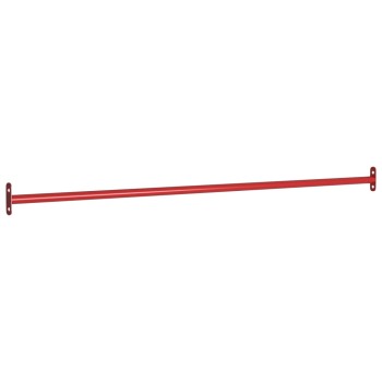 2 db piros acél húzódzkodó rúd 125 cm