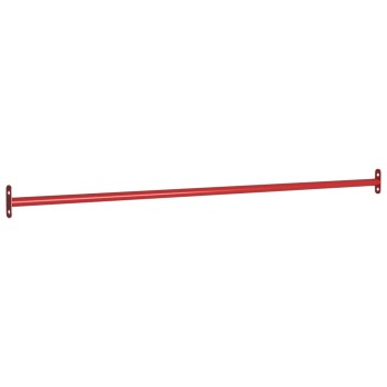 3db piros acél húzódzkodó rúd 125 cm