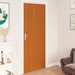 4 db világos tölgyszínű öntapadó pvc ajtófólia 210 x 90 cm