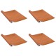 2 db világos tölgyszínű öntapadó pvc ajtófólia 500 x 90 cm
