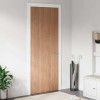 2 db világos tölgyszínű öntapadó pvc ajtófólia 500 x 90 cm