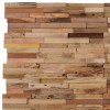 10 db újrahasznosított tíkfa falburkoló panel 1,03 m²