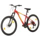 21 sebességes piros mountain bike 27,5 hüvelykes kerékkel 38 cm