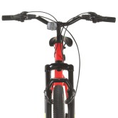 21 sebességes piros mountain bike 27,5 hüvelykes kerékkel 38 cm