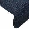 10 db öntapadós lépcsőszőnyeg 65 x 21 x 4 cm sötétkék félkör alakú nagy
